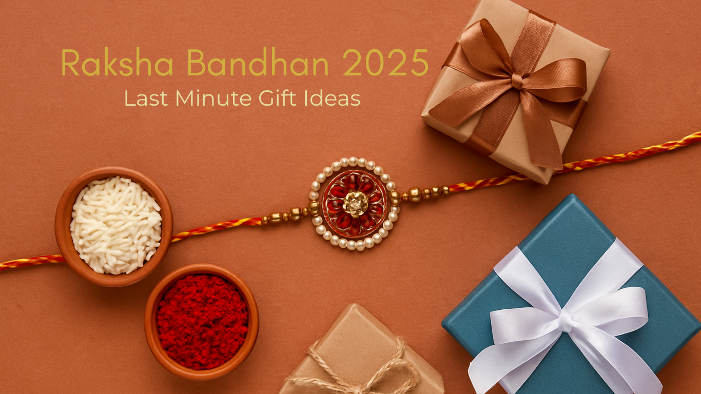 Last-minute Raksha Bandhan gift idea for sister
